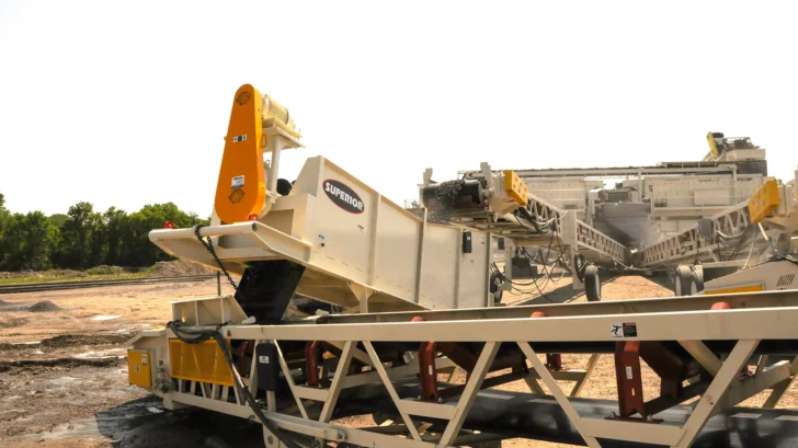Superior integrated into a modular wash plant