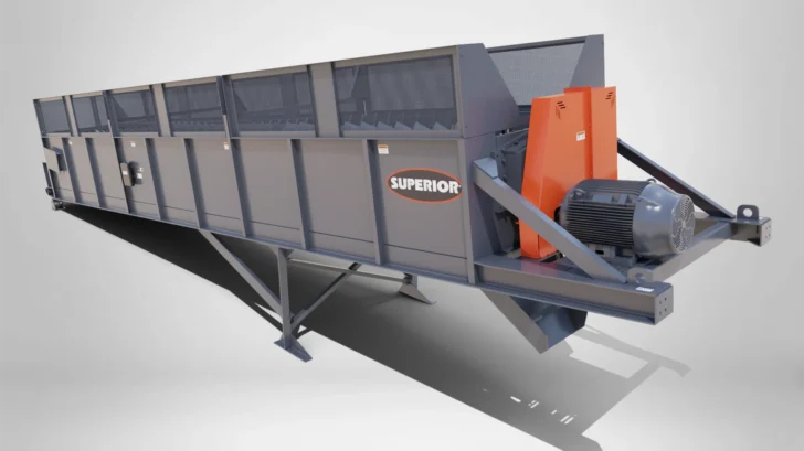 Superior product rendering with twin shaft design